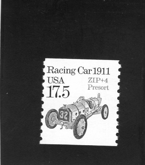2262a Racing Car, coil MNH