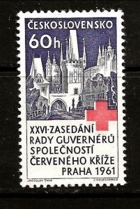 Czechoslovakia Sc 1069 NH of 1961 - Red Cross