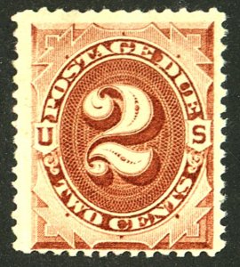 U.S. #J2 MINT NG