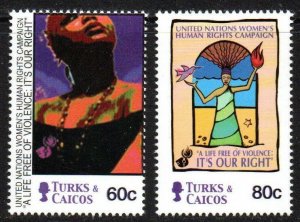Turks & Caicos Islands Sc #1338-1339 MNH
