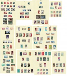 Tunisia collection 1956-69 mint 296 stamps
