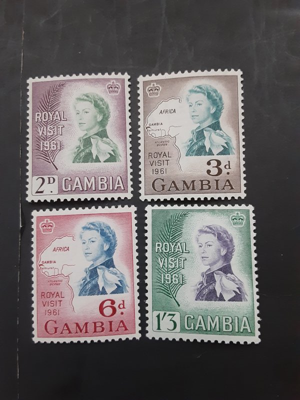 *Gambia #168-171*