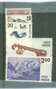 India #666/683 Unused