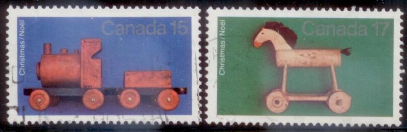 Canada 1979 SC# 839-40 Used CH2
