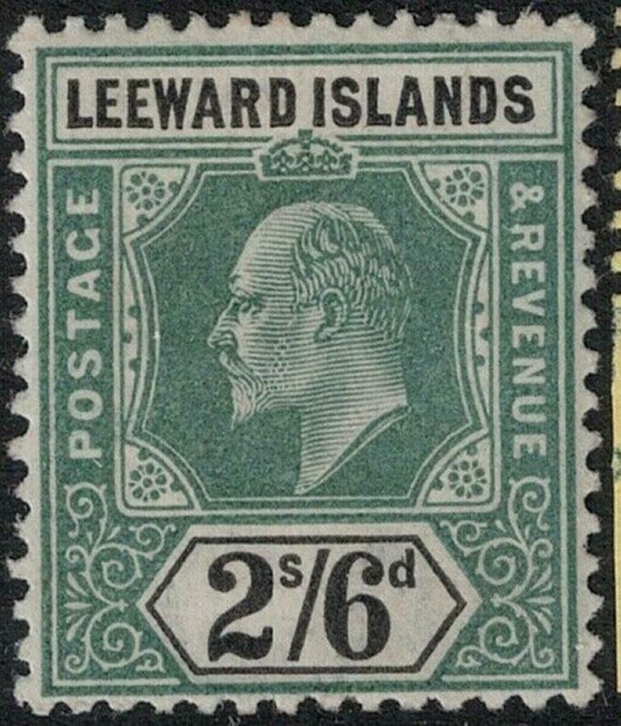 Leeward Islands 1902 SC 27 Mint