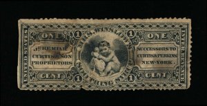 AFFORDABLE #RS66a PRIVATE DIE JEREMIAH CURTIS MEDICINE DIE-I ON OLD PAPER #14367