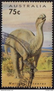 AUSTRALIA 1993 75c Prehistoric Animals-Muttaburrasaurus Langdoni  FU