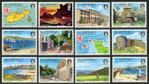 Alderney 1-12 MNH