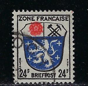 Germany - under French occupation - Scott # 4N9, used