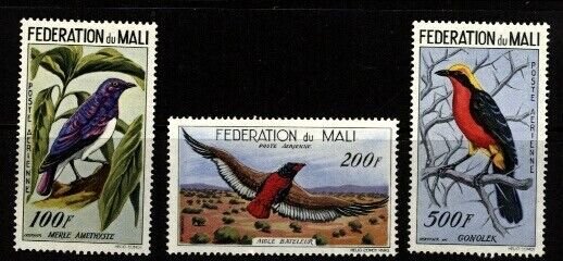 Mali Scott C2-4  Birds Mint Never Hinged set
