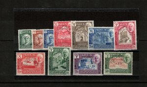 Aden #1s - #11s Very Fine Never Hinged Set With Specimen Perfin 