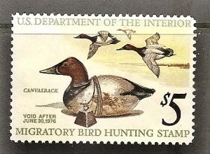 US RW 42 MNH 1975 Duck Stamp $5 CV $17.50