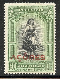 Azores  #289, Mint Hinge.