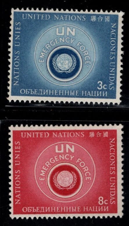 United Nations UN Scott 53-54 set MNH**