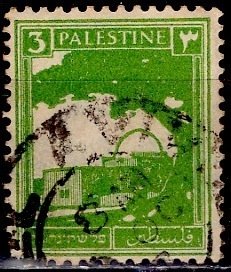 Palestine; 1927: Sc. # 64: O/Used Single Stamp