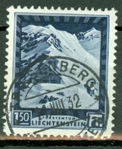 KT: Liechtenstein 106 used perf 11.5 CV $77.50