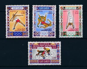 [55467] Algeria 1972 Olympic games Wrestling Gymnastics Cycling MNH