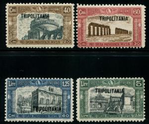 TRIPOLITANIA B19-B22 MINT, NH