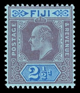 Fiji 1903 KEVII 2½d dull purple & blue/blue superb MNH. SG 107. Sc 62.