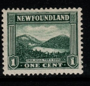 NEWFOUNDLAND SG149 1923 1c GREEN MTD MINT