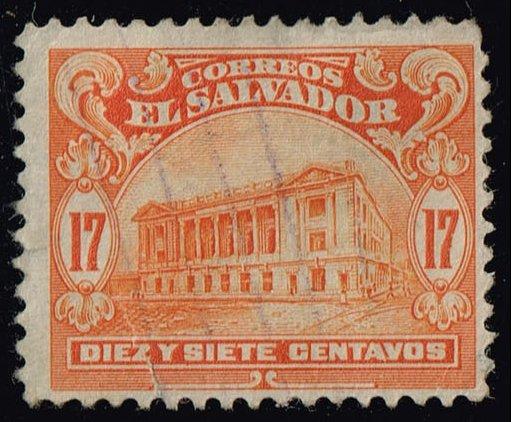 El Salvador #437 National Theater; Used (0.25) (1Stars)