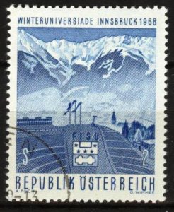 Austria 1968 Winter Universiade Landscapes Mi.1257 Used