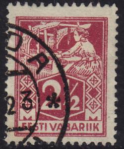 Estonia - 1923 - Scott #68 - used - Weaver