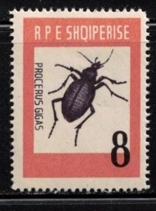 ALBANIA Scott # 662 MH - Insect - Beetle