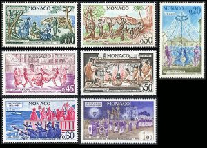 Scott #885-91 MNH