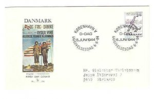 DENMARK First day cover Scott# 758