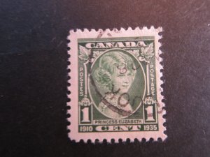 Canada #211 King George V Silver Jubilee Nice stamp  {ca156}