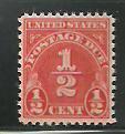 #J79 1/2c Postage Due Single Mint Never Hinged 
