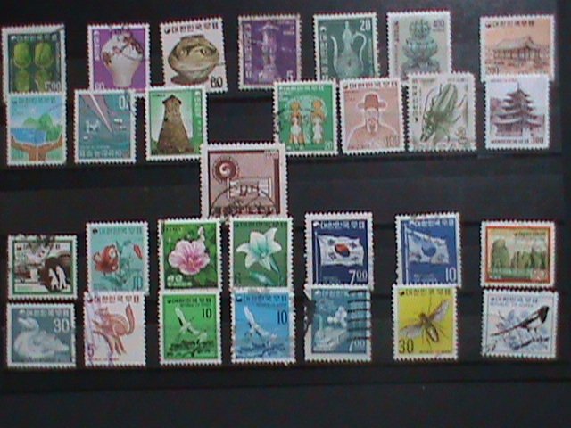 ​KOREA-VERY OLD- HIGH CATALOG VALUE-29- OLD-USED STAMPS VERY FINE ON SALES
