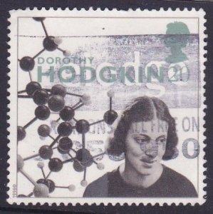 G.Britain 1996 Famous Women - Dorothy Hodgkin - 20p - used