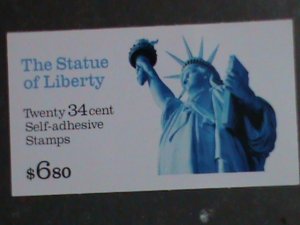 ​UNITED STATES STAMP:2000-SC#3451A-STATURE OF LIBERTY-BOOKLET OF 20 STAMPS