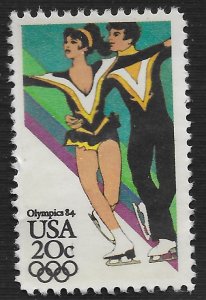US #2067 20c 14th Winter Olympic Games - Ice Dancing ~ MDG