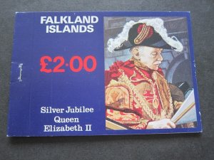 Falkland Islands 1977 Sc 254a-56a Booklet MNH