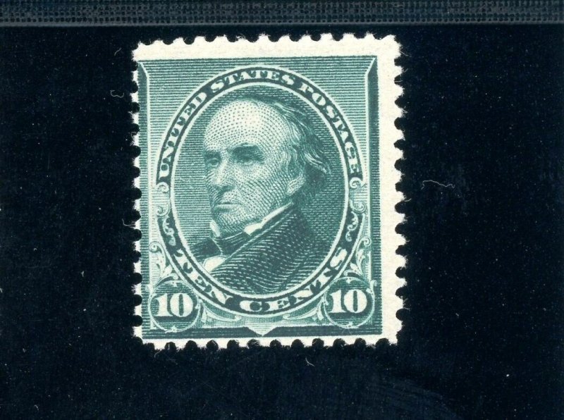 USAstamps Unused FVF US 1890 Issue Webster Scott 226 OG MVLH