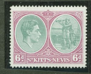 St. Kitts-Nevis #85v  Single