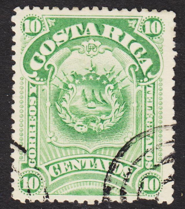 Costa Rica Scott 38 Fine used.