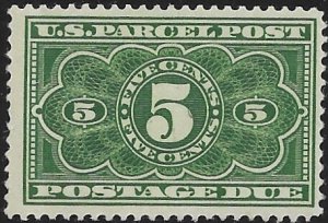US JQ-3   1913  parcel post  fine mint hinged