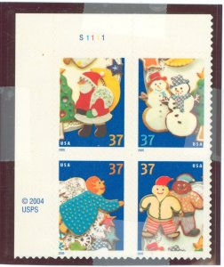 United States #3952a  Plate Block