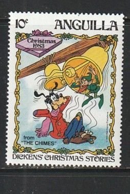 1983 Anguilla - Sc 553 - MH VF - 1 single - Disney