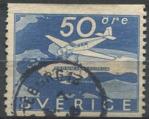 Sweden Sc#263 Used, 50o ultra,  (1936)