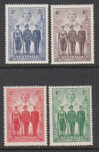 Australia 184-187 MNH VF