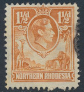 Northern Rhodesia  SG 30  SC# 30 Used   see detail and scan