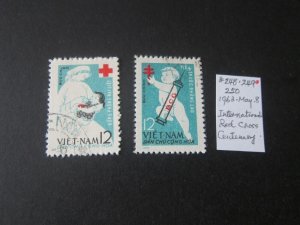 Vietnam Red Cross,TB,Nurse,Doctor,Charity stamp FU