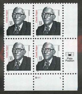 3426 MNH Plate Block