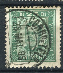 PORTUGAL; 1890s early classic Carlos issue used 25r. value