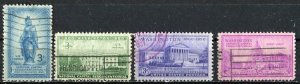 U.S.A. 1950: Sc. # 989-992;  Used Cpl. Set